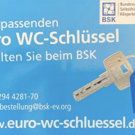 EU WC-Schlüssel